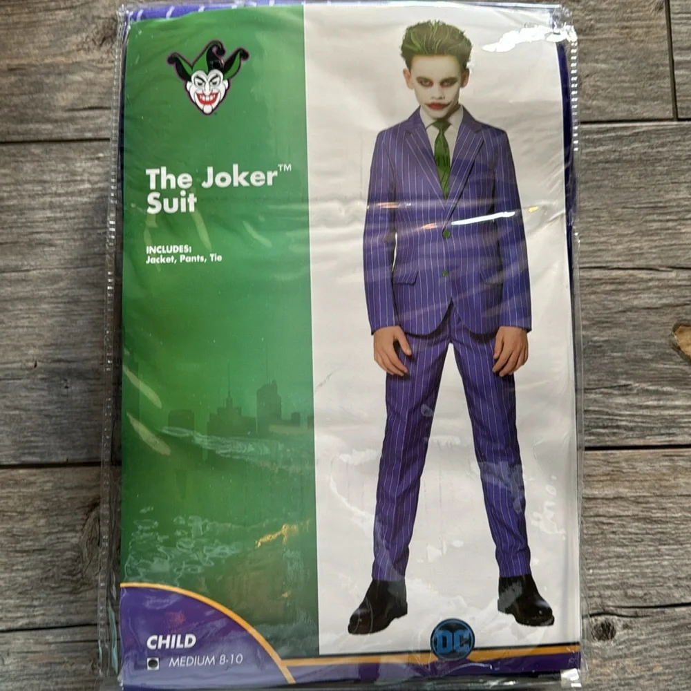Kids The Joker Party Suit - DC Comics - Picture 2 of 2